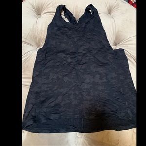 Lululemon camo racerback loose fit tank top